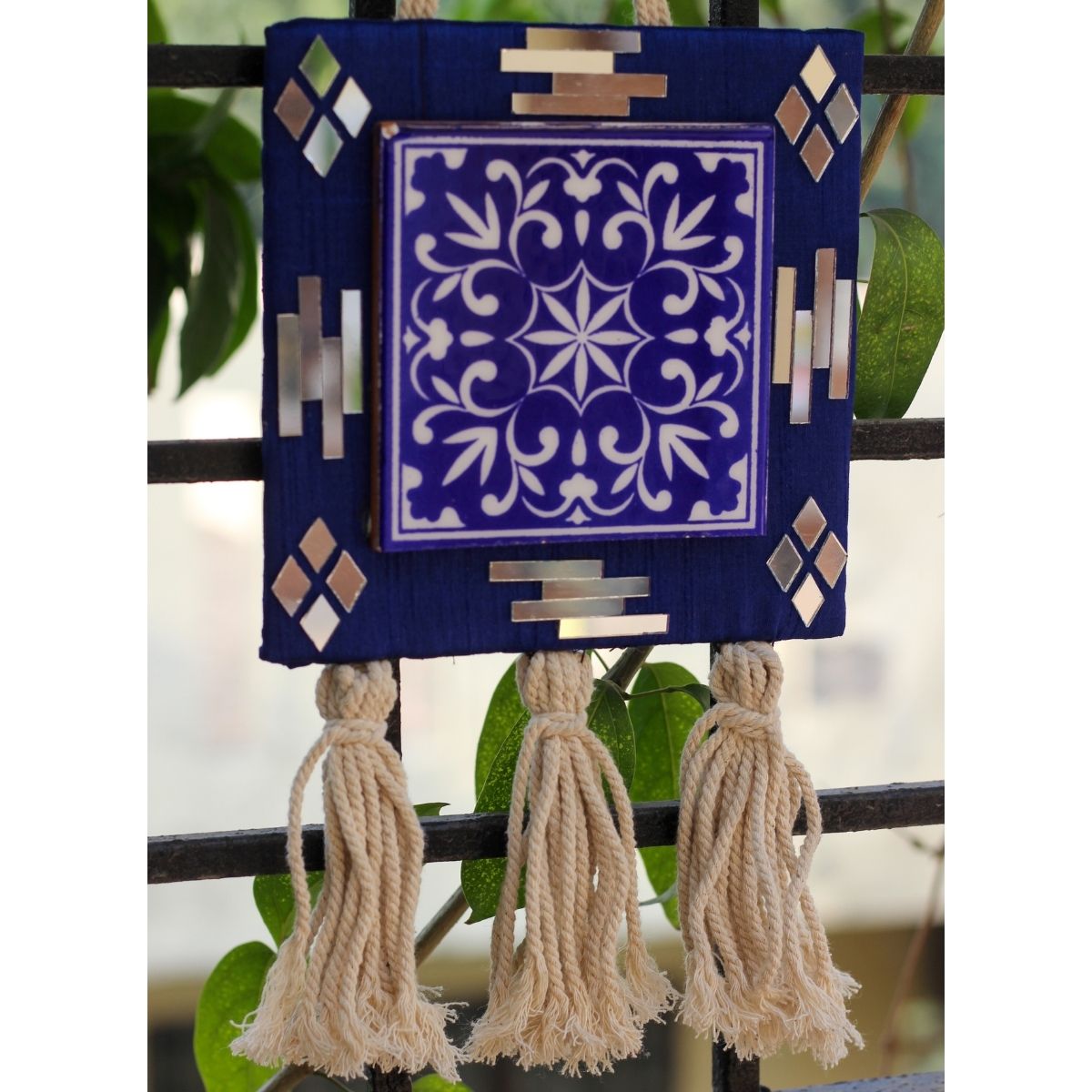 Blue Tile Hanging